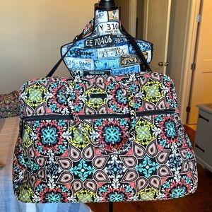 Vera Bradley Sierra Weekender Duffel Bag